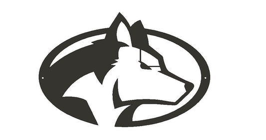 Huskies Logo Sports Sign